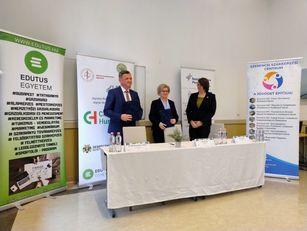 A Cibus Hungaricus Alapítvány és a Szerencsi Szakképzési Centrum közötti megállapodás egy olyan közös jövőkép megvalósítását szolgálja, amely a GINOP Plusz 5.1.1 projektben tervezett Szerencsi Élelmiszeripari Tudásközpont szakmai irányait és céljait teszi kézzelfoghatóvá, partnerségi együttműködés formájában